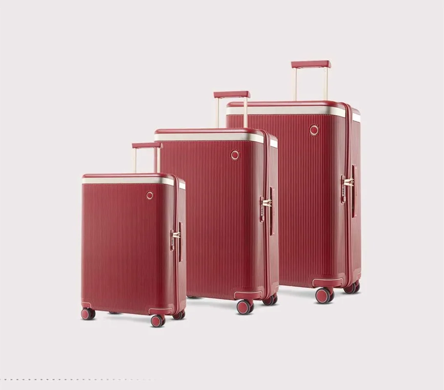 چمدان اکولاک ژاپن - مدل داینستی قرمز لاوا