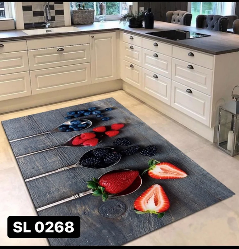 فرشینه آشپزخانه کد SL 0268 طرح ادویه