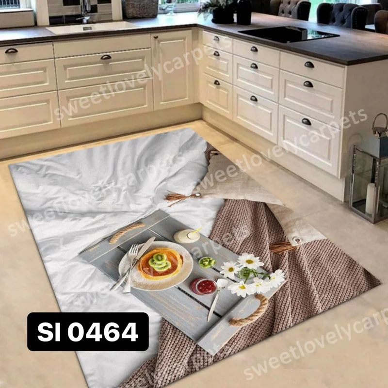 فرشینه آشپزخانه کد SL 0464 طرح ادویه