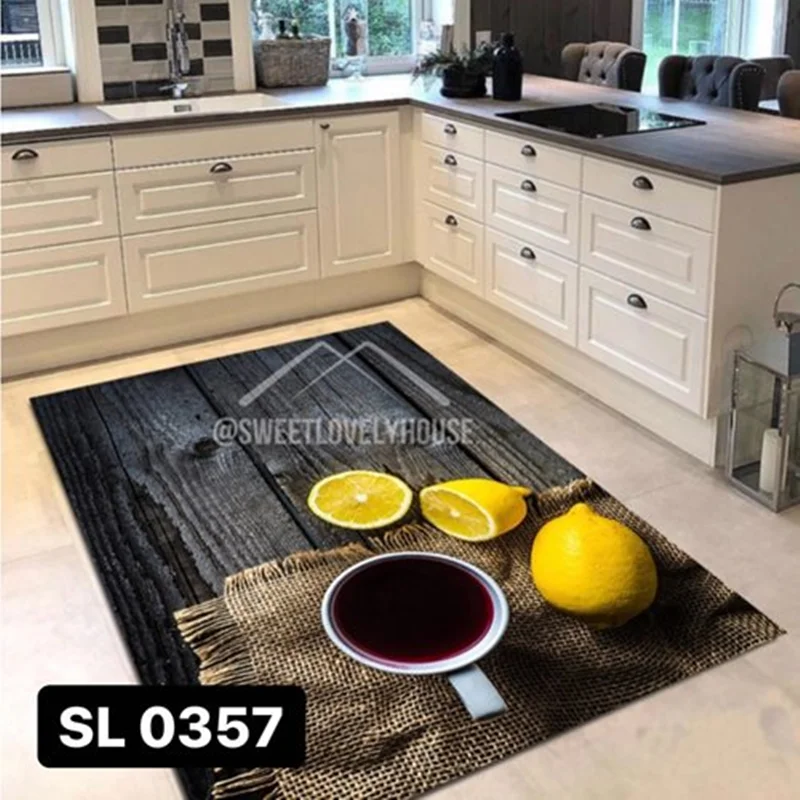 فرشینه آشپزخانه کد SL 0357 طرح ادویه