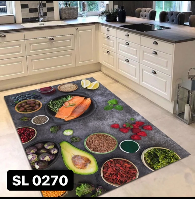 فرشینه آشپزخانه کد SL 0270 طرح ادویه